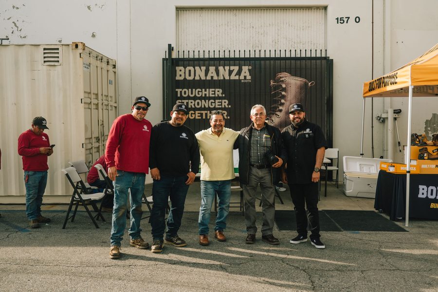 The R.A.W. crew at the Bonanza booth